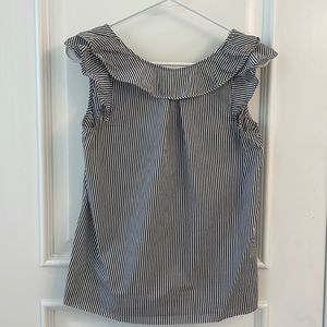 J. Crew stripped blouse size 0
